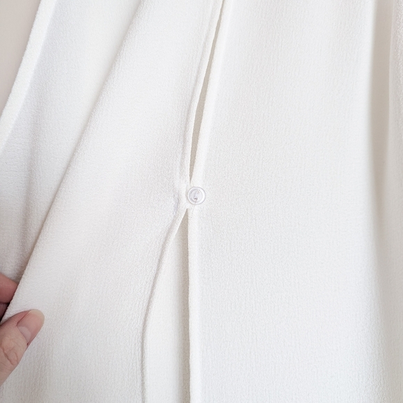 American Apparel Crepe Open Back High Neck Tank Top - Picture 11 of 14